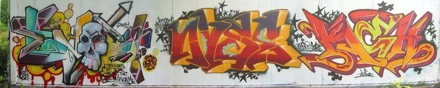 Graffiti Wall - Photo by DETS - nyse (2004)