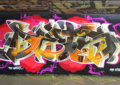 Graffiti Wall - Photo by DETS - dets, rsk, chameleons (2017)