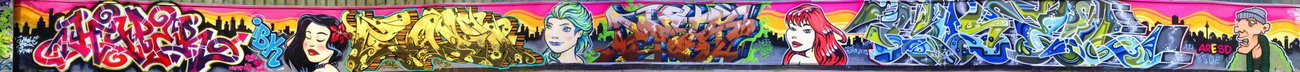 Graffiti Wall - Photo by DETS - hyper-sinek-dets-eiser-aresd (2015)