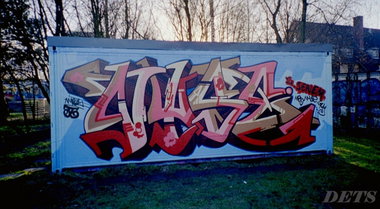 Graffiti Wall - Photo by DETS - nyse, aka, dets (2003)