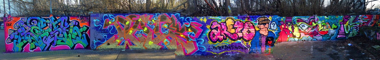 Graffiti Wall - Photo by DETS - resh-dets-arezd-super, toy!! (2015)