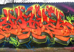 Graffiti Wall - Photo by DETS - risko, ahn, dets (2016)