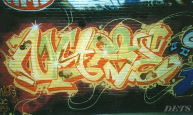 Graffiti Wall - Photo by DETS - nyse, kare, jc (2004)