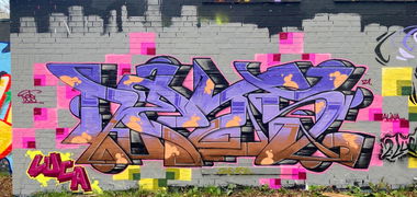 Graffiti Wall in Hamburg - Photo by DETS - dets, real, street (2021)