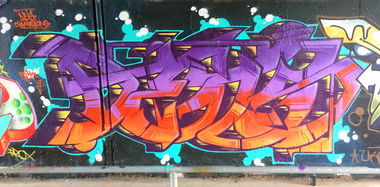 Graffiti Wall - Photo by DETS - dets, rsk, chameleons (2017)