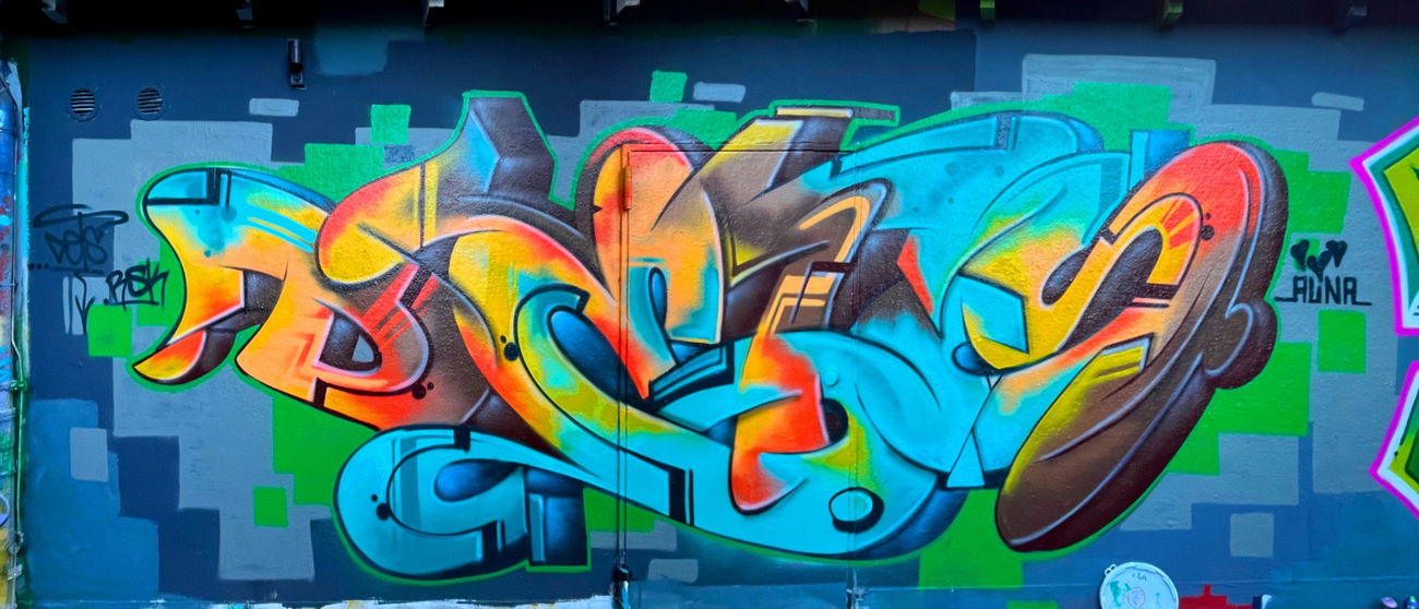 Graffiti Wall - Photo by DETS