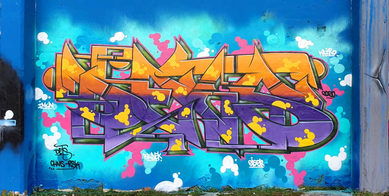 Graffiti Wall - Photo by DETS - dets, rsk (2020)