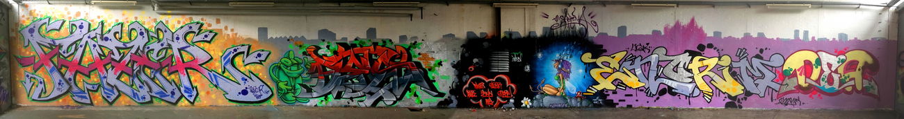 Graffiti Wall - Photo by DETS - fazer, eiser, dets (2017)