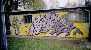 Graffiti Wall - Photo by DETS (2004)