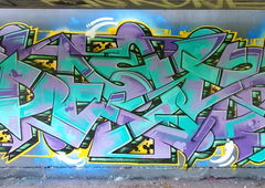 Graffiti Wall - Photo by DETS - dets, rsk, chms (2020)