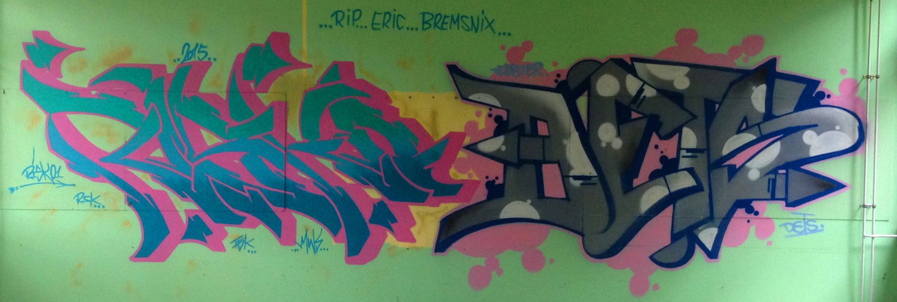 Graffiti Wall - Photo by DETS - risko, dets, rsk (2015)