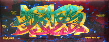 Graffiti Wall - Photo by DETS - dets, rsk, chameleons (2016)
