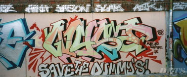 Graffiti Wall - Photo by DETS (2004)