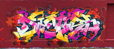 Graffiti Wall - Photo by DETS - dets, rsk, chameleons (2018)