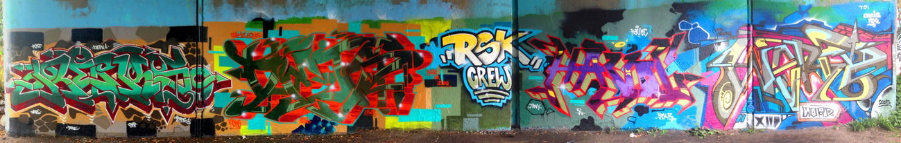 Graffiti Wall - Photo by DETS - reks, dets, havoc (2015)