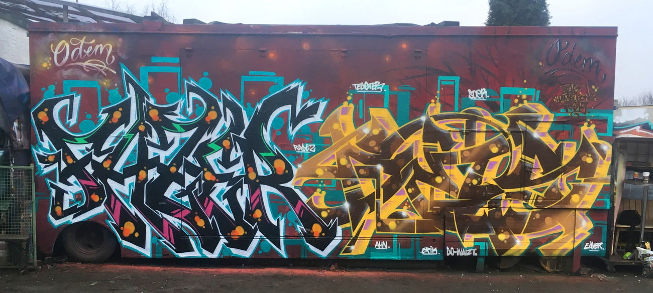 Graffiti Wall - Photo by DETS - fazer, dets, rsk (2017)