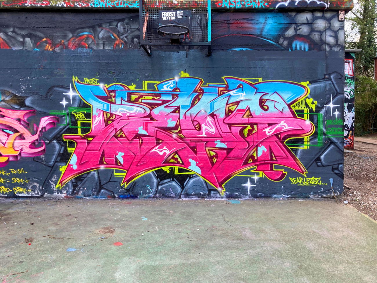 Graffiti Wall - Photo by DETS - dets, graffiti (2022)