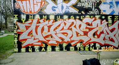 Graffiti Wall - Photo by DETS - the, matrix (2004)