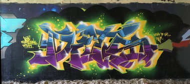 Graffiti Wall - Photo by DETS - dets, rsk, chameleons (2017)