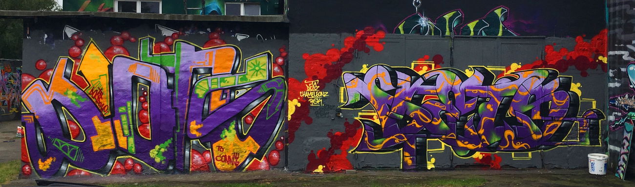 Graffiti Wall - Photo by DETS - dets, rsk, hamburg (2019)