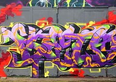 Graffiti Wall - Photo by DETS - dets, rsk, hamburg (2019)
