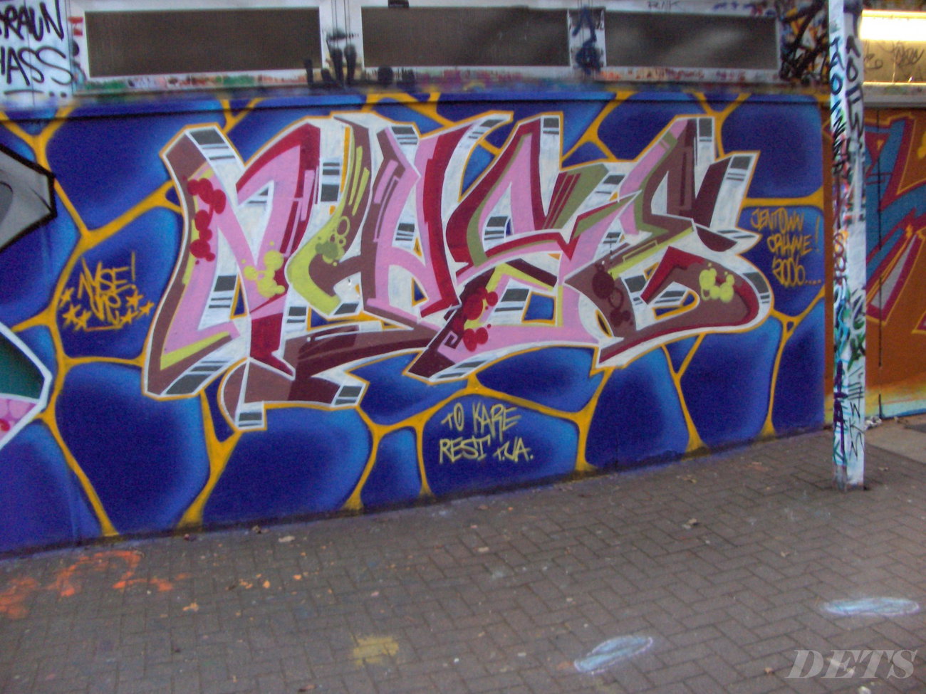 Graffiti Wall - Photo by DETS - nyse, rest, tua (2006)