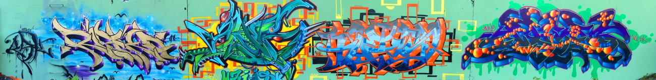 Graffiti Wall - Photo by DETS - risko, imun, dets (2016)