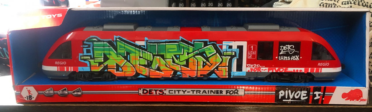 Graffiti Wall - Photo by DETS - dets, pivoe (2020)