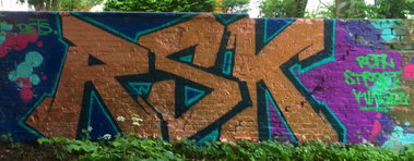 Graffiti Wall - Photo by DETS - rsk, dets (2016)