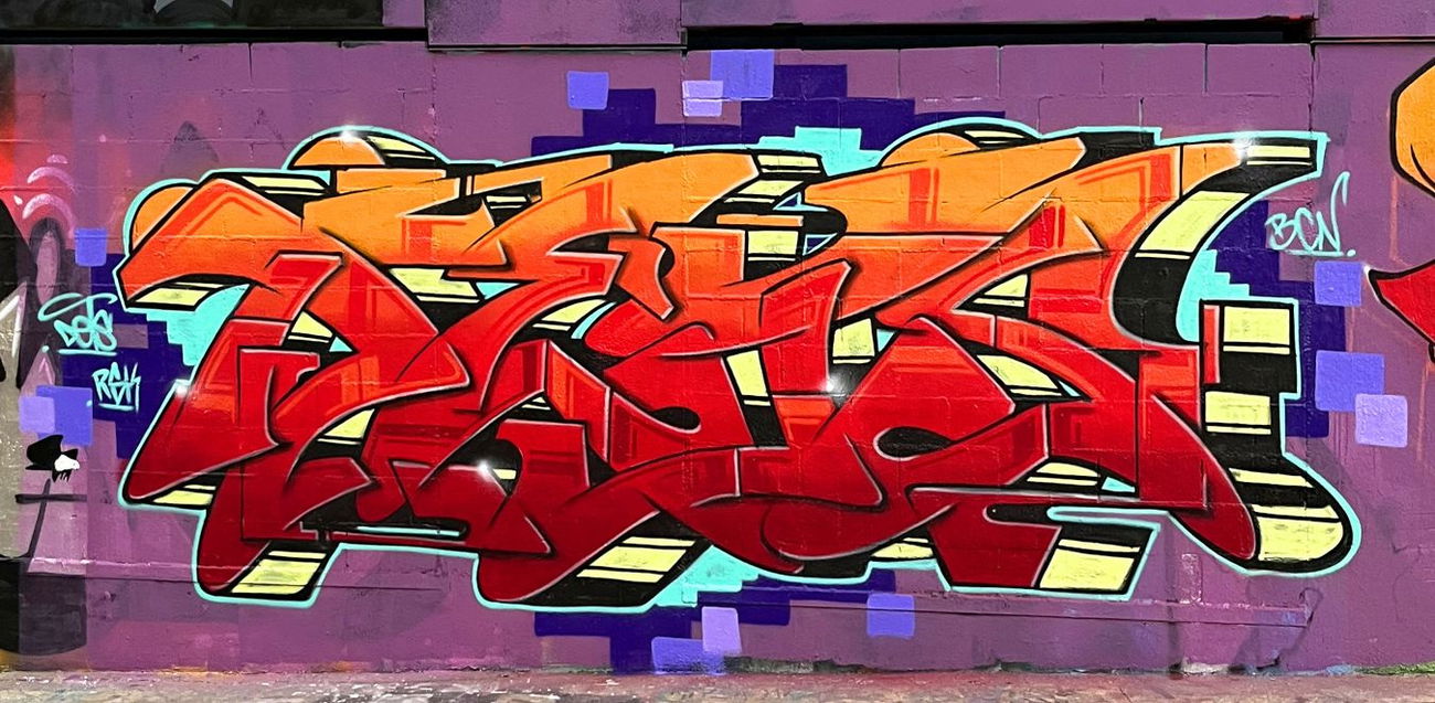 Graffiti Wall - Photo by DETS - RSK, DETS, STYLE (2025)