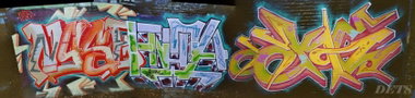 Graffiti Wall - Photo by DETS - nyse-enta-ke (2004)