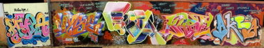 Graffiti Wall - Photo by DETS - nyse, enta, hype (2006)
