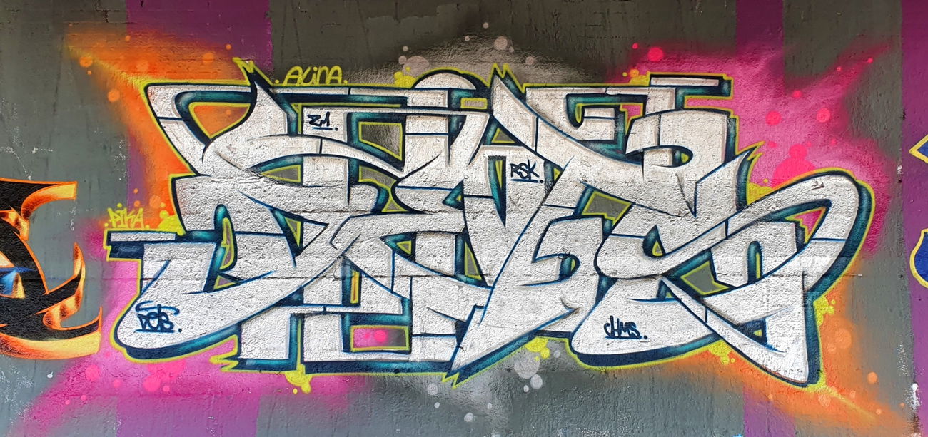 Graffiti Wall - Photo by DETS - dets, piece (2022)