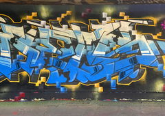 Graffiti Wall - Photo by DETS - dets, kaeone, rsk (2018)