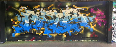 Graffiti Wall - Photo by DETS - dets, kaeone, rsk (2018)