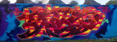 Graffiti Wall - Photo by DETS - dets, chameleons, rsk (2015)