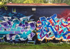 Graffiti Wall - Photo by DETS - dets, resh (2017)