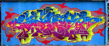 Graffiti Wall - Photo by DETS - DETS, RSK, CHMS (2022)