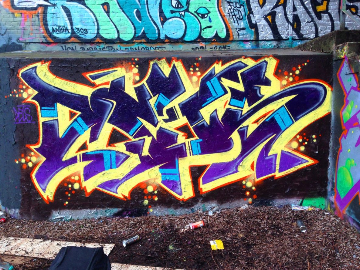 Graffiti Wall - Photo by DETS - dets, reste, verwertung! (2015)