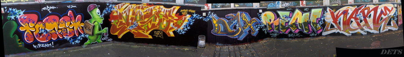 Graffiti Wall - Photo by DETS - nyse(DETS) (2005)