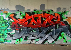 Graffiti Wall - Photo by DETS - eiser, dets, rsk (2017)