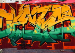 Graffiti Wall - Photo by DETS - dets, rsk, chameleons (2018)