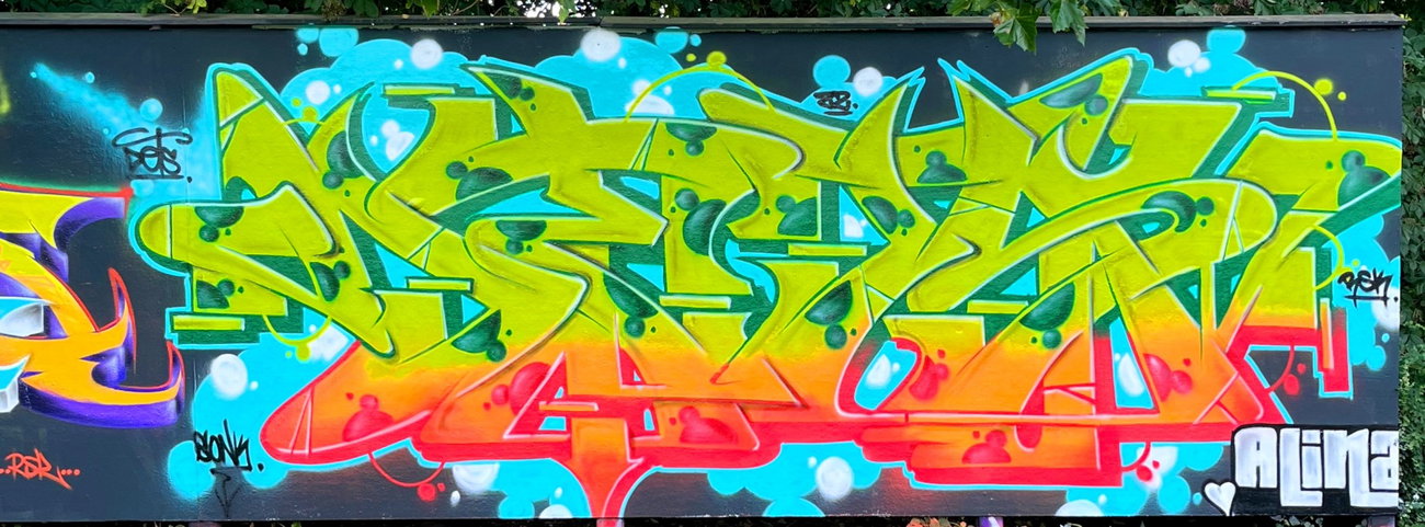 Graffiti Wall - Photo by DETS - dets, graffiti (2022)