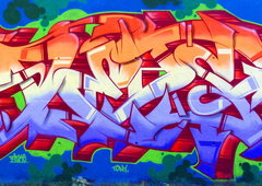 Graffiti Wall - Photo by DETS - dets, rsk, chameleons (2015)