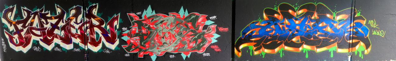 Graffiti Wall - Photo by DETS - fazer, dets, ahn (2016)
