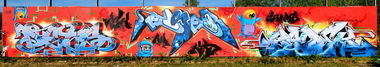 Graffiti Wall - Photo by DETS - chms, rsk, dets (2020)