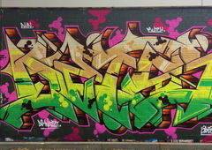 Graffiti Wall - Photo by DETS - dets, rsk, chameleons (2018)