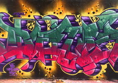 Graffiti Wall - Photo by DETS - dets, rsk, chameleons (2017)