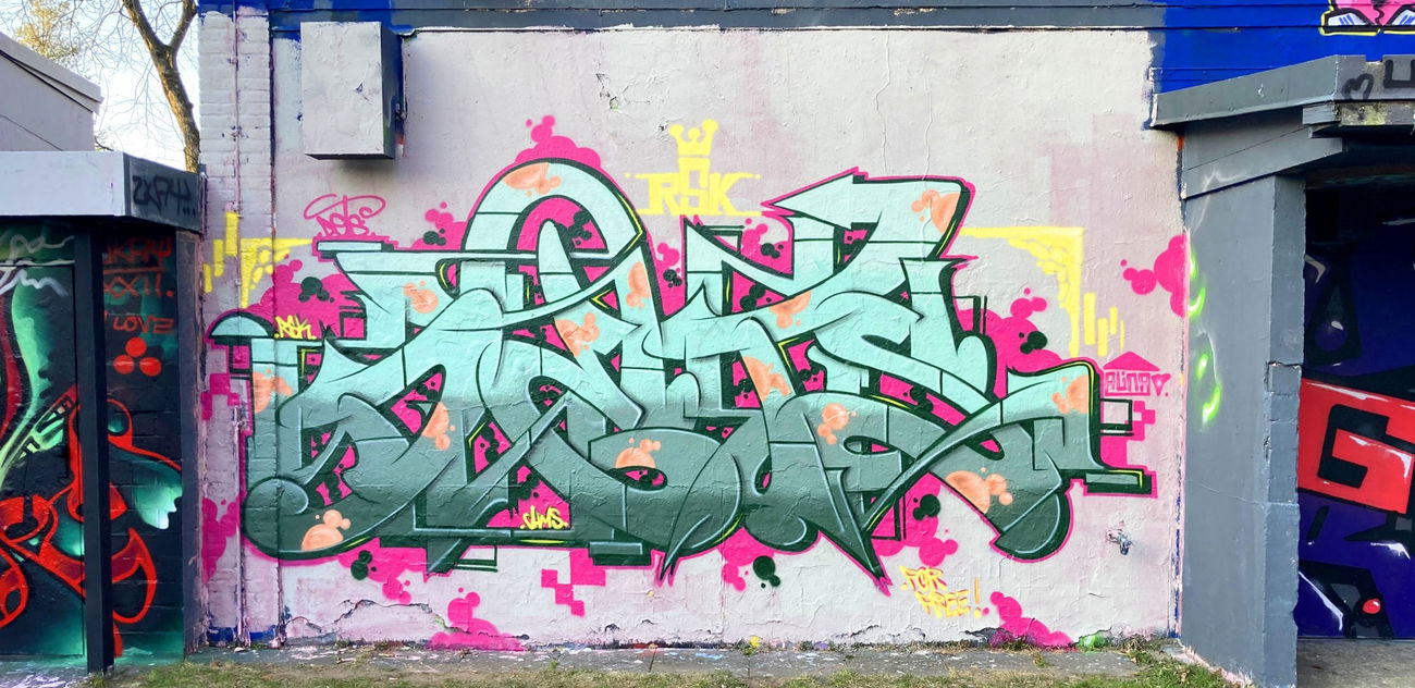 Graffiti Wall - Photo by DETS - dets, graffiti (2022)