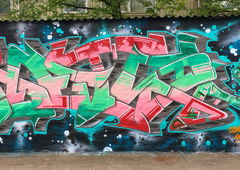 Graffiti Wall - Photo by DETS - rsk, dets, imun